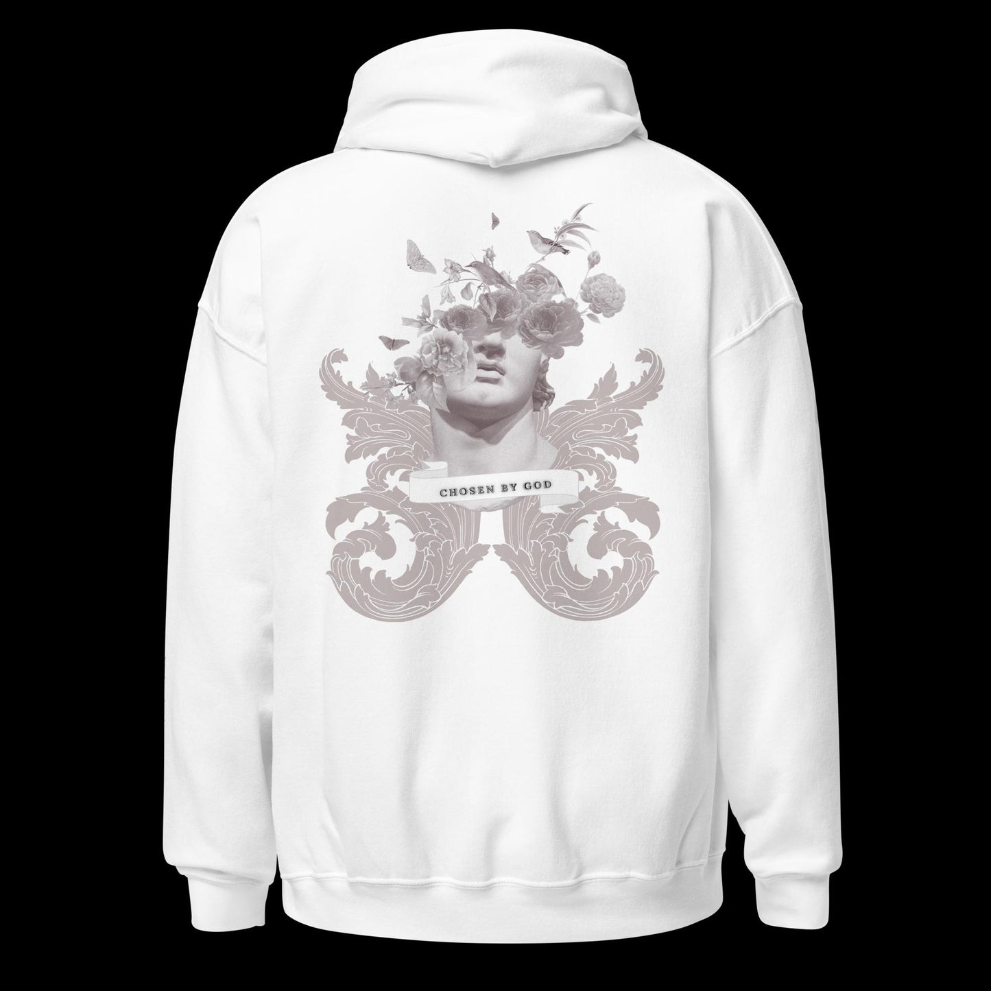 Chosen by God - aesthetic hoodie ( white)